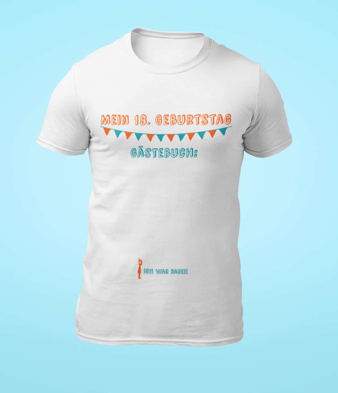 T-Shirt-18-Geburtstag-Gästebuch