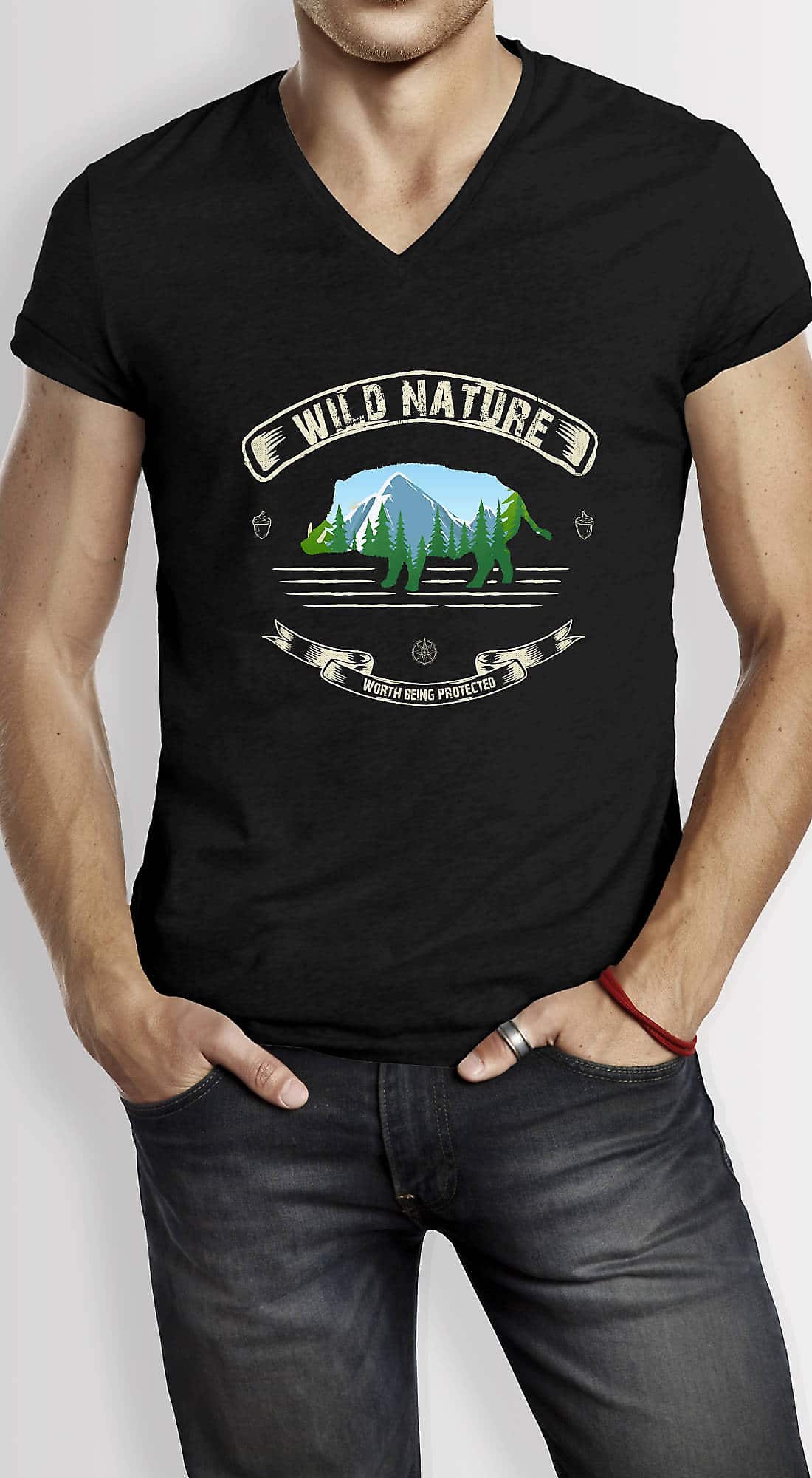 Slide02-Wandern-T-Shirt-Wild-Nature-Umweltschutz