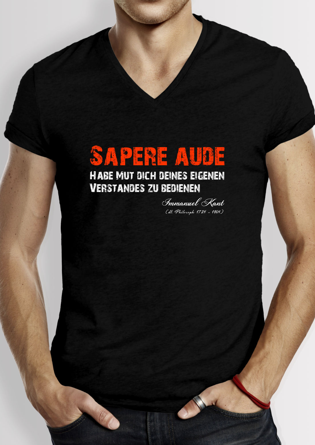 Tshirt - SAPERE AUDE Kant