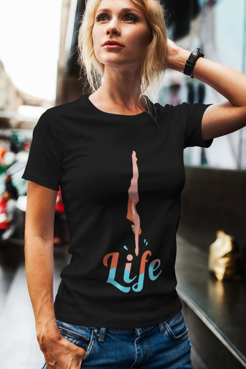 Sommershirt - Kopfsprung ins Leben