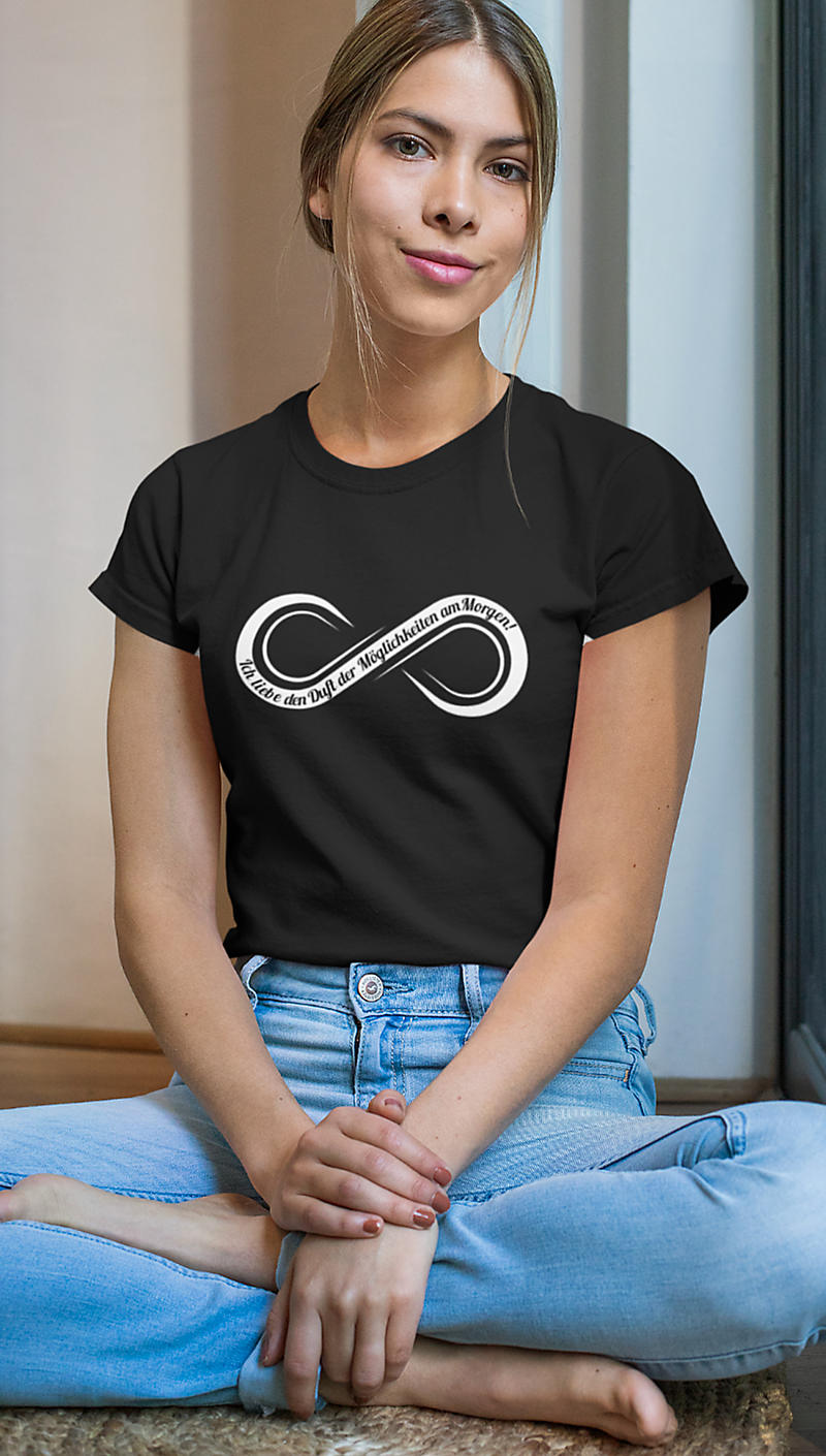 Ausgefallene-T-Shirts-Damen-Unendliche-Moeglichkeiten