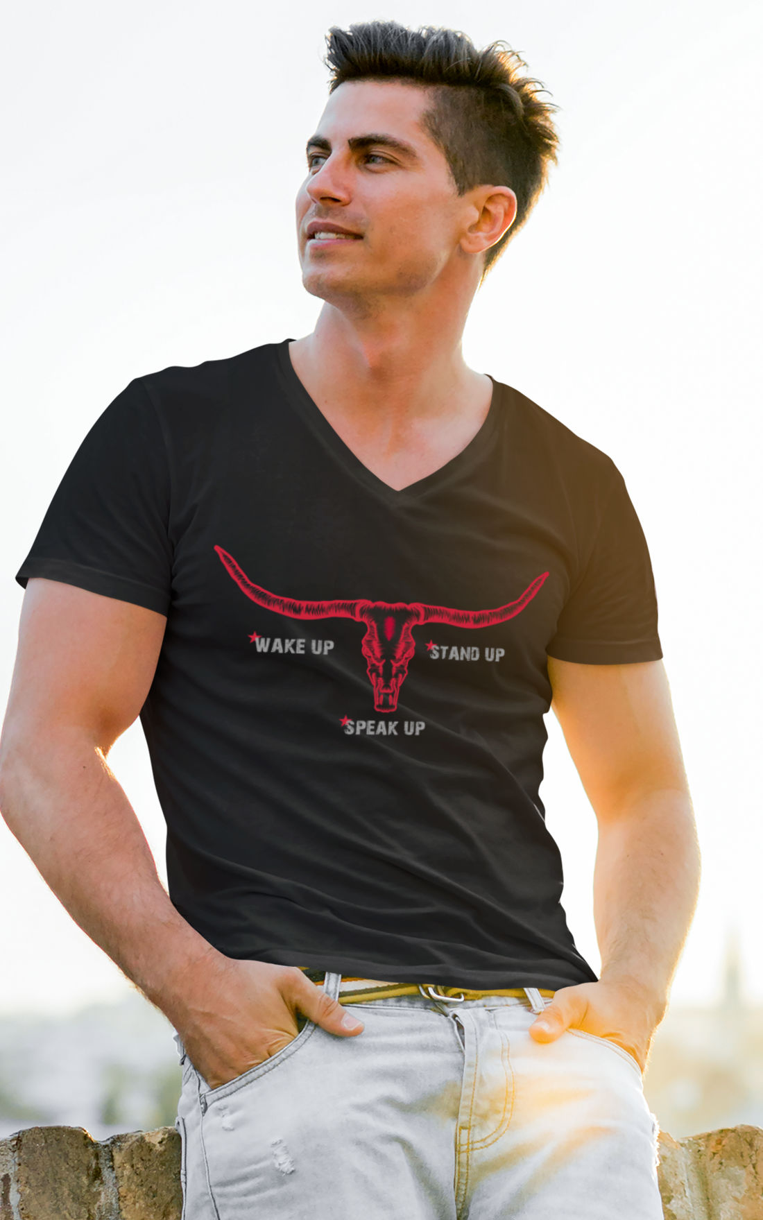 Peace-Shirt-Friedensshirt-wake-up-st