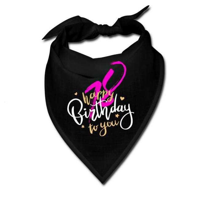 18-Geburtstag-Geschenkidee-Bandana-Typo