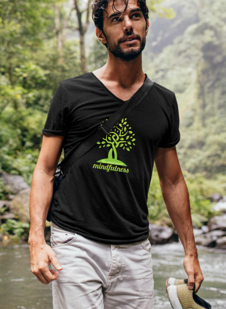 Umweltschutz Tshirt - mindfulness-achtsamkeit