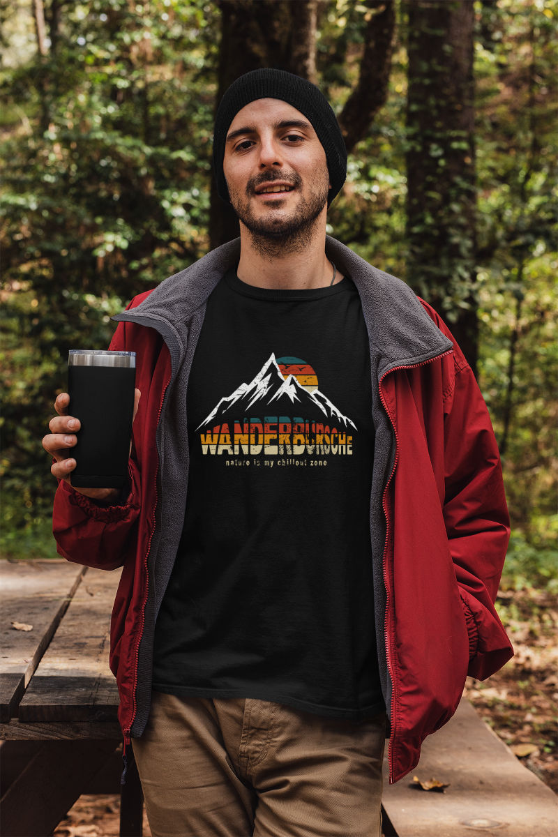 Wanderbursche - Tshirt für Naturfreunde
