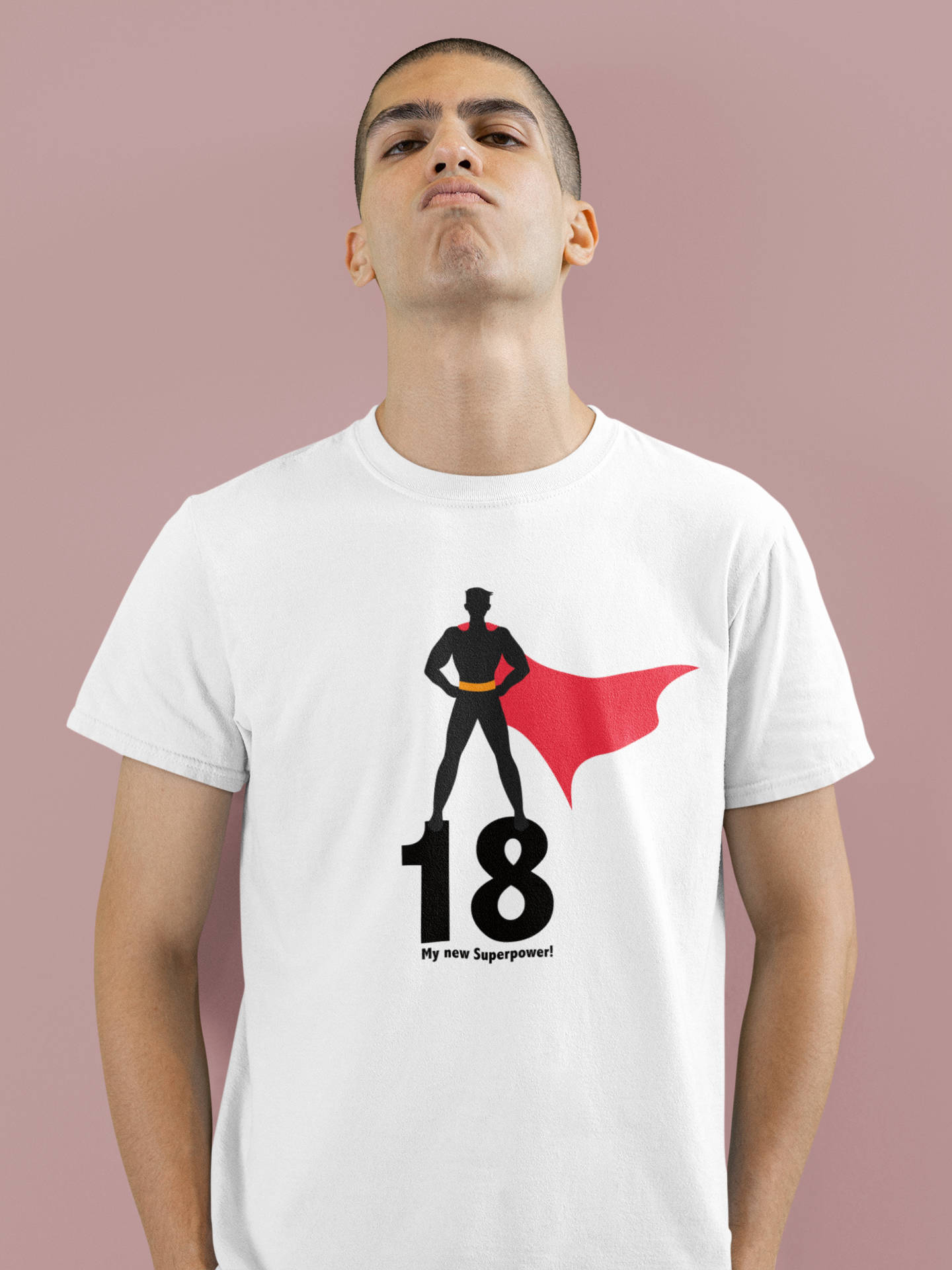 Tshirt zum 18. Geburtstag - my new superpower