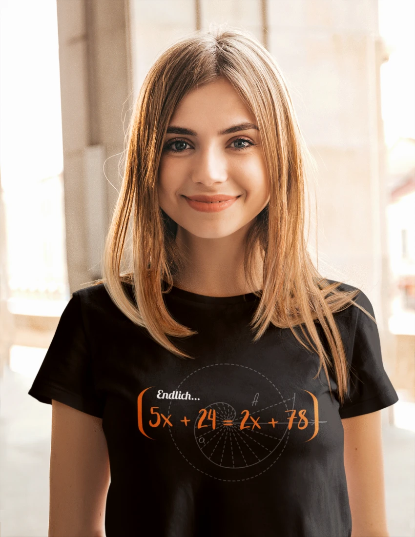 T-Shirt 18 Geburtstag-Mathemathisches-Alter