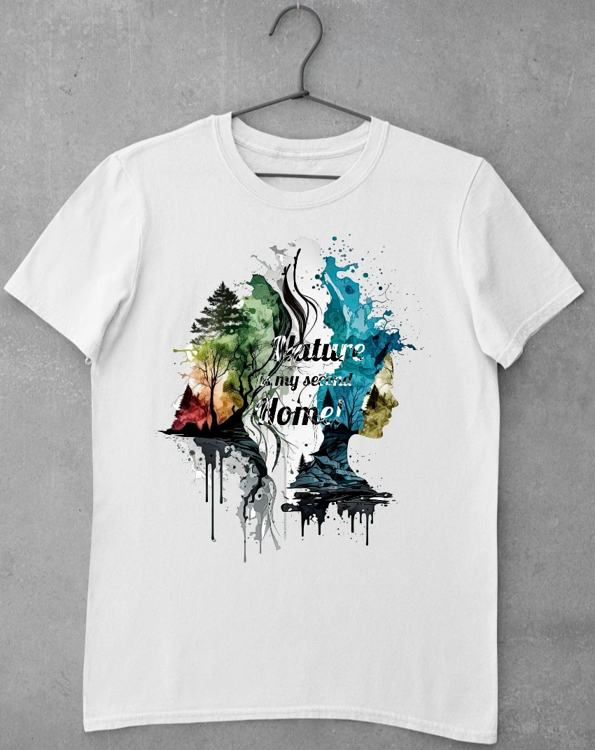 Wandern-T-Shirt-Nature is my second home