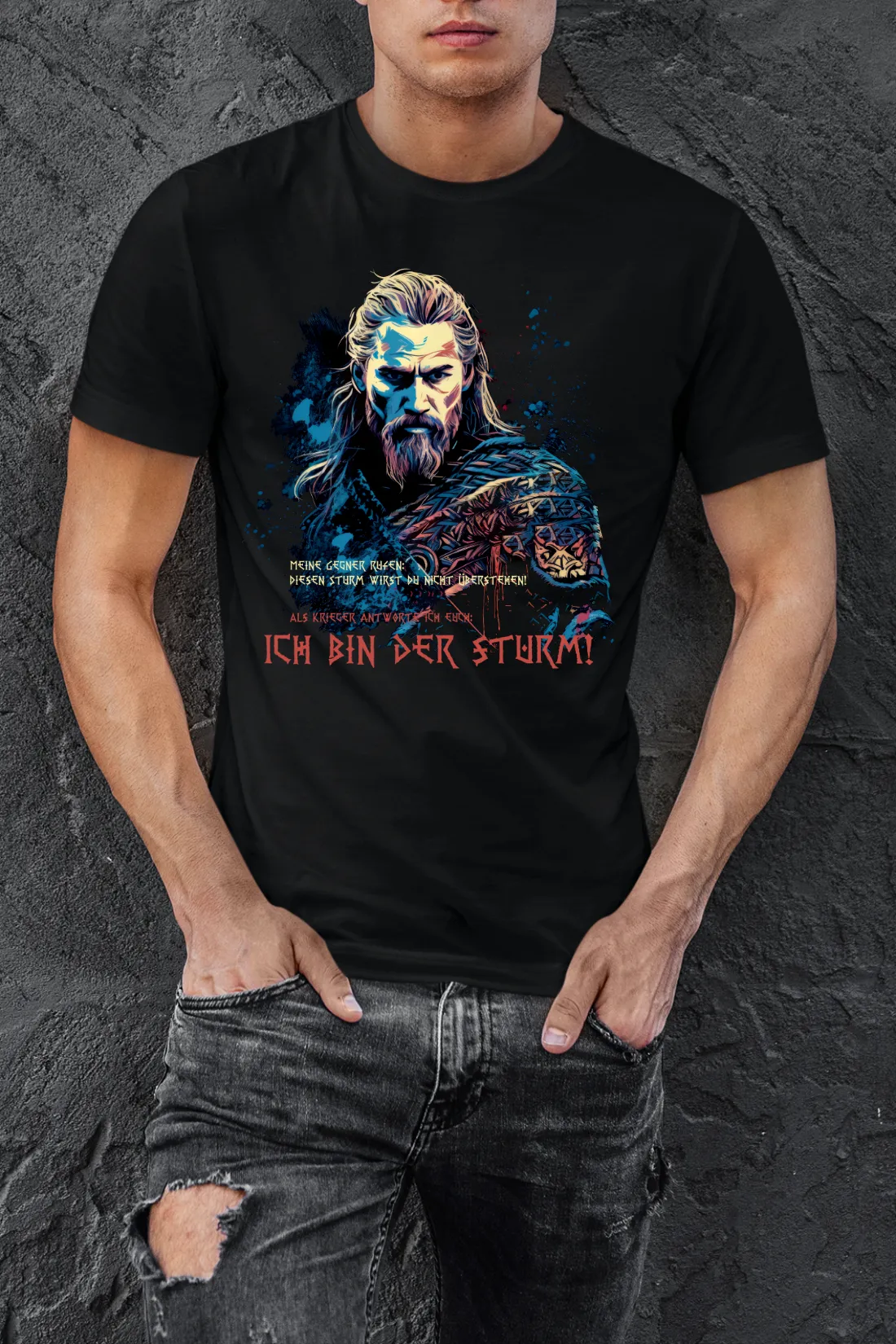 Wikinger-T-Shirt-Krieger-Ich-bin-der-Sturm