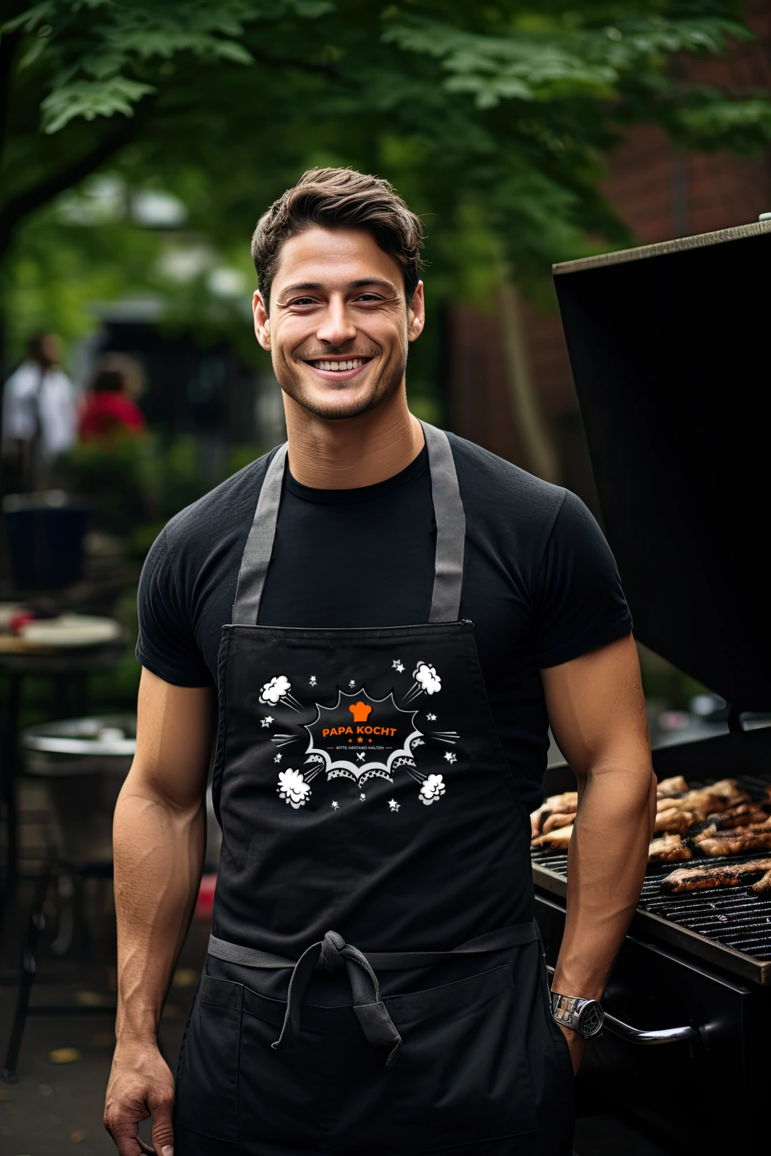 Lustige-Kochschürze-für-Männer-Papa-kocht