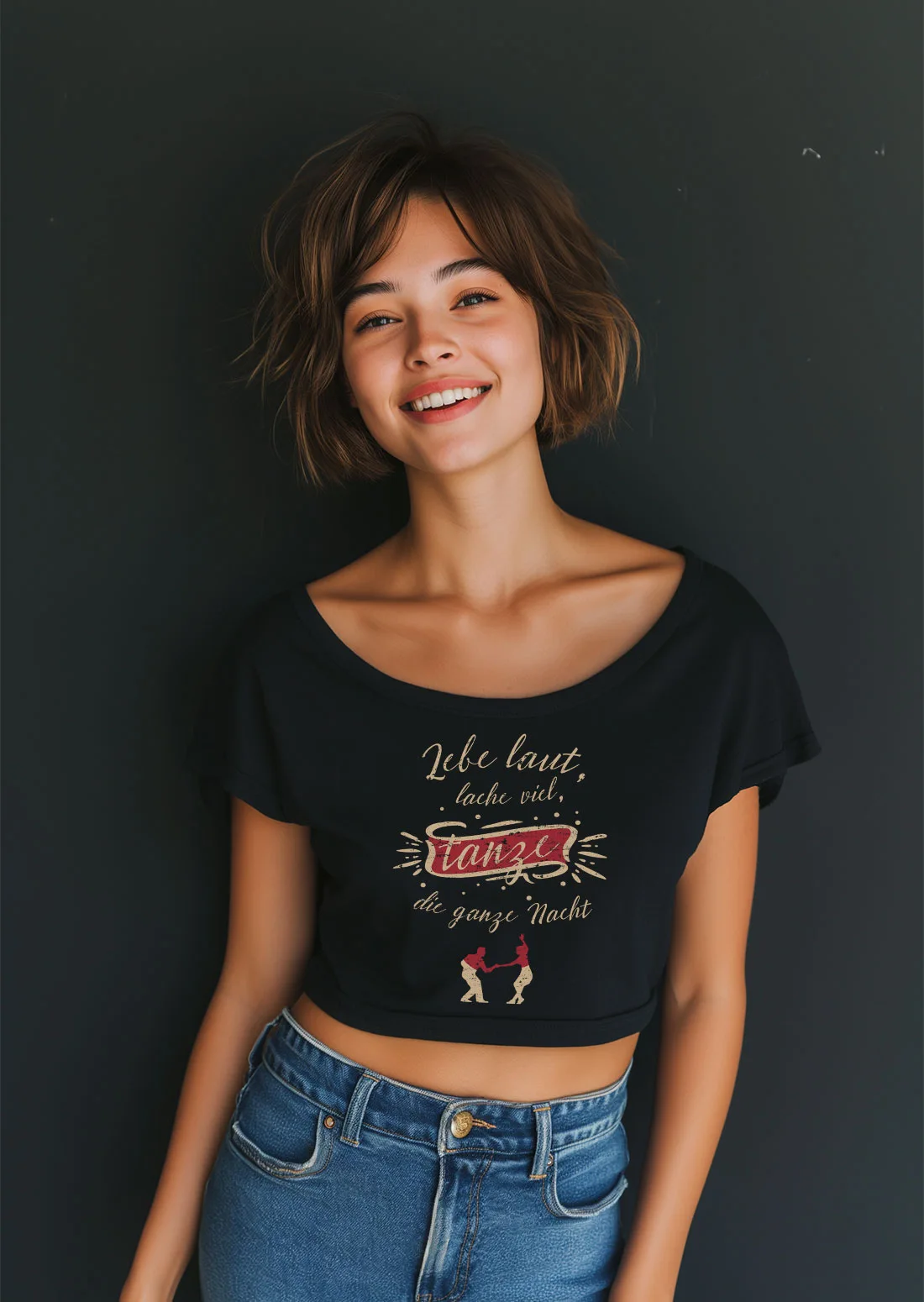 Ausgefallene T-Shirts-Tanze-die-ganze-Nacht