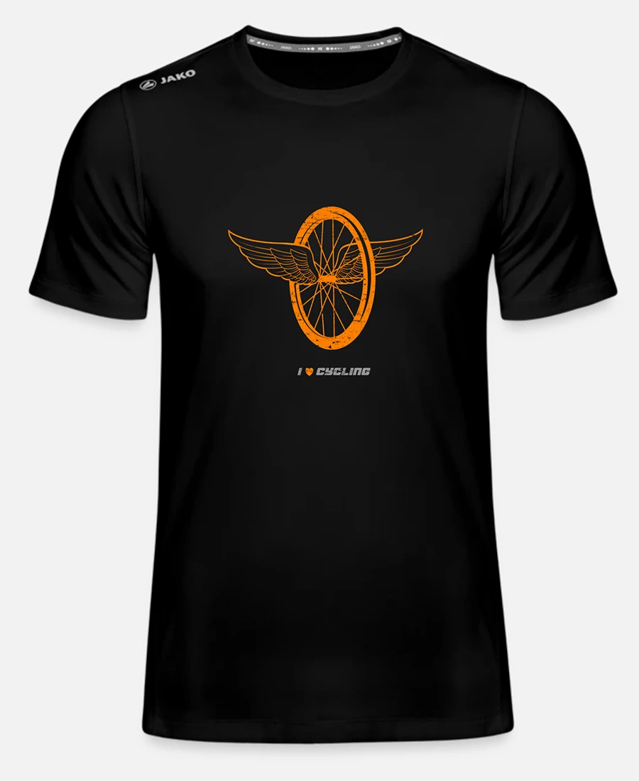 Fahrrad-T-Shirt-I-love-cycling
