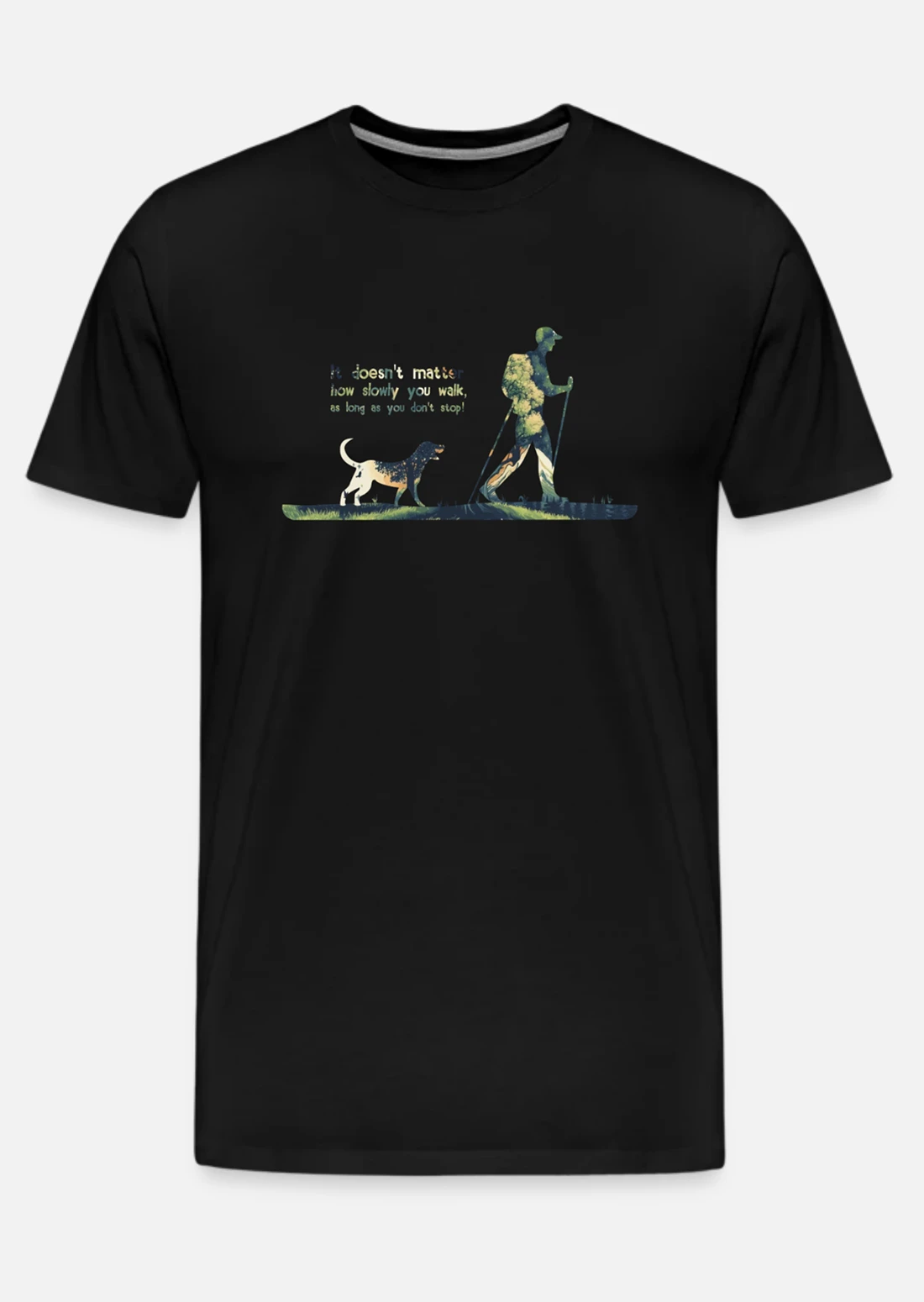 Wandershirt-Never-stop