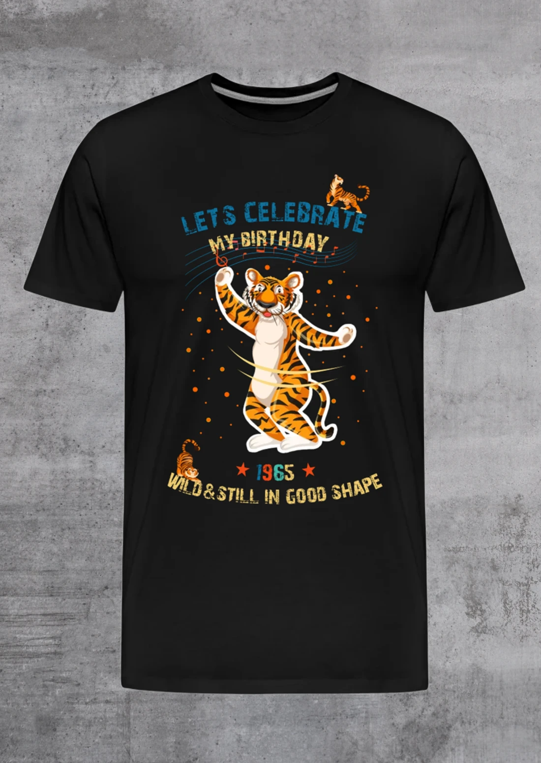 T-SHIRT-60-Geburtstag-Jahrgang-1965-Wild-Tiger