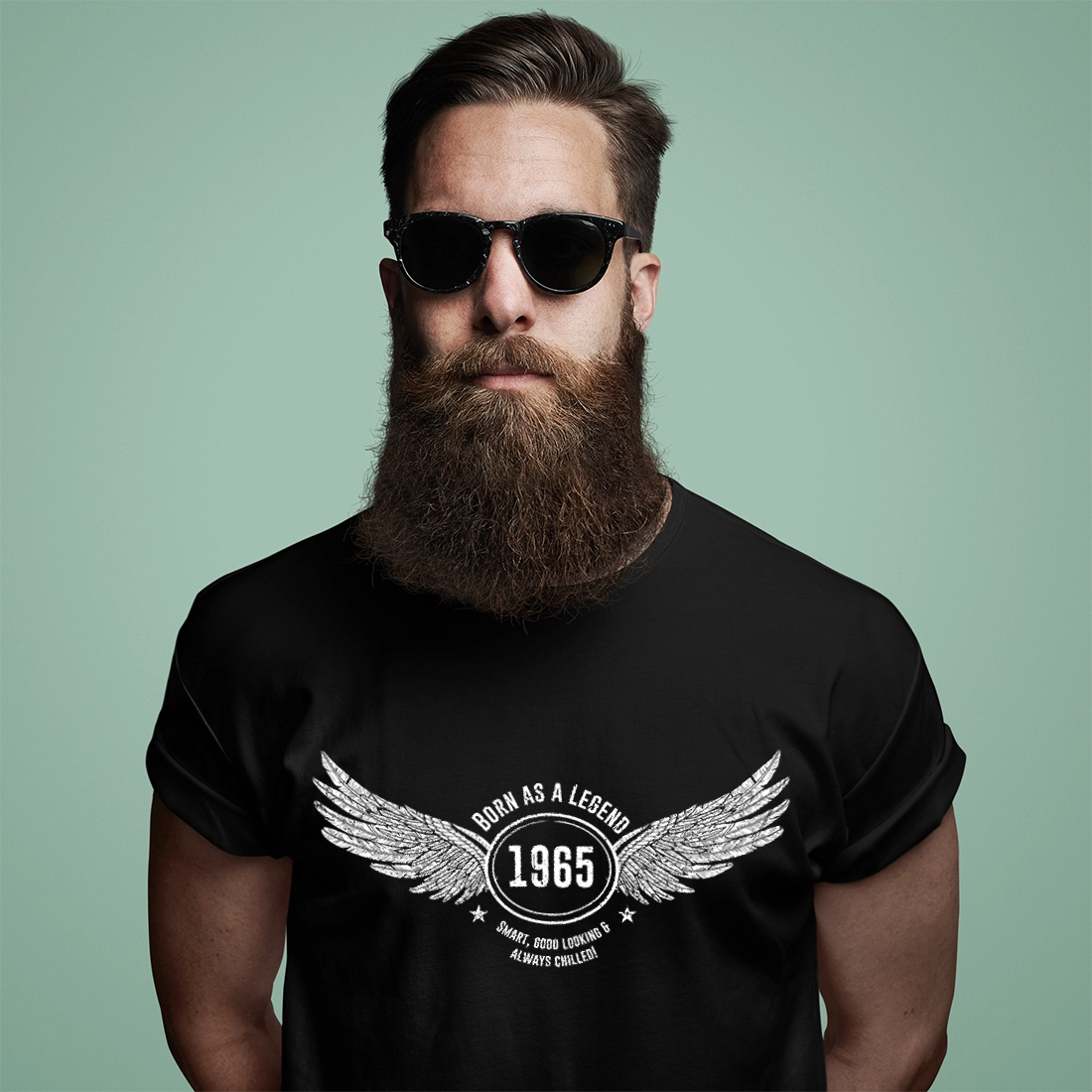 T-SHIRT-60-Geburtstag-Wings-born-as-a-legend-1965