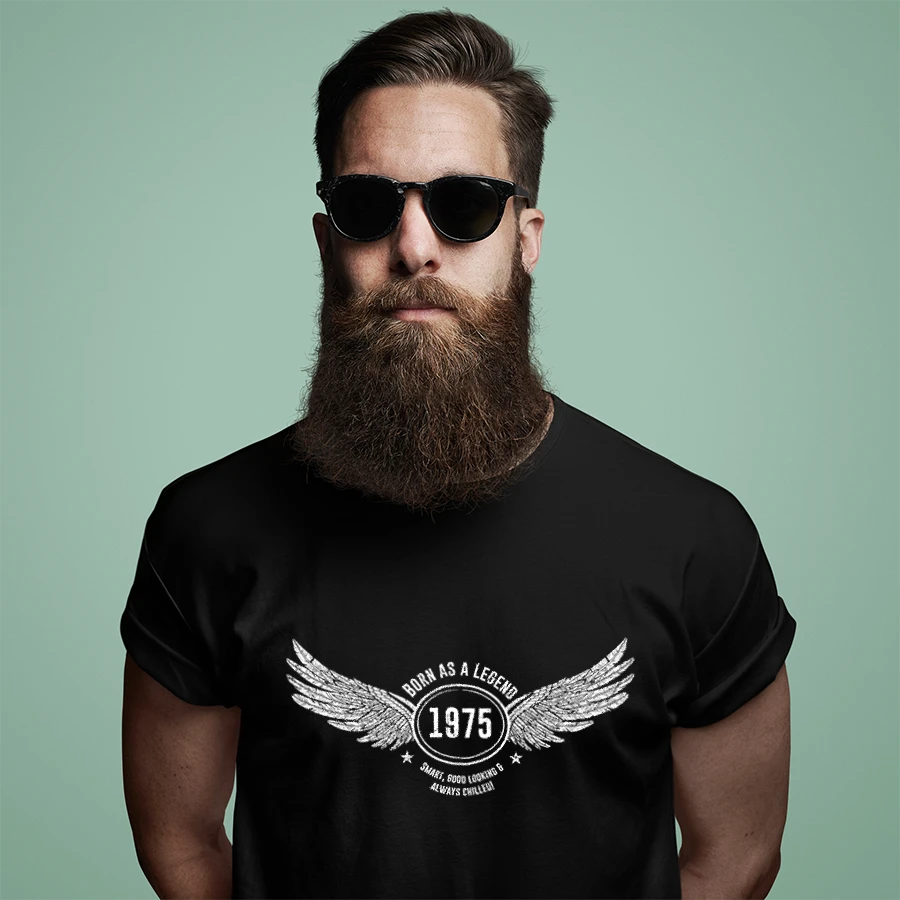 T-SHIRT-50-Geburtstag-Wings-born-as-a-legend-Jahrgang 1975