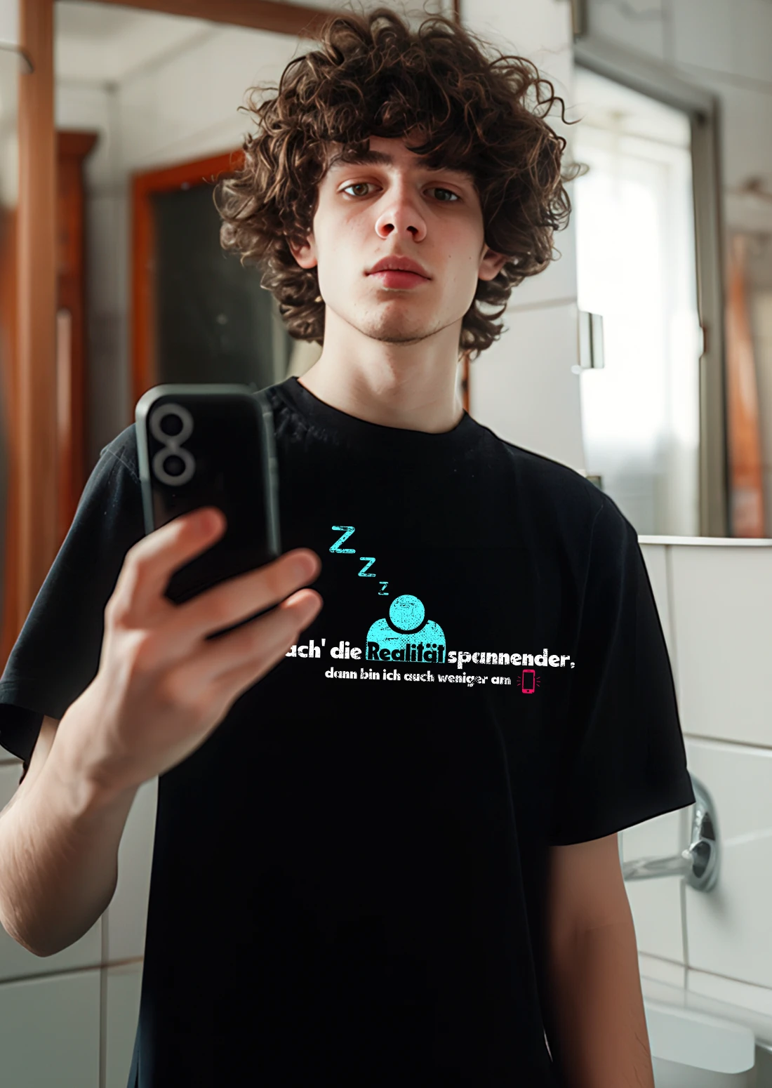 Lustige-T-Shirts-Realitätscheck
